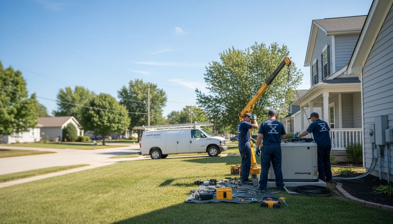 Generator Installation in Warner, OK near me